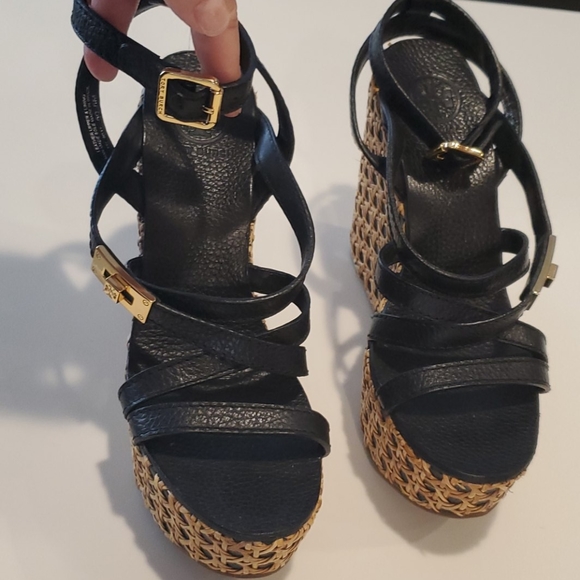 COPY TORY Burch wedges NOT SOLD - Picture 3 of 11